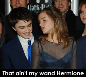 Harry is a horndog